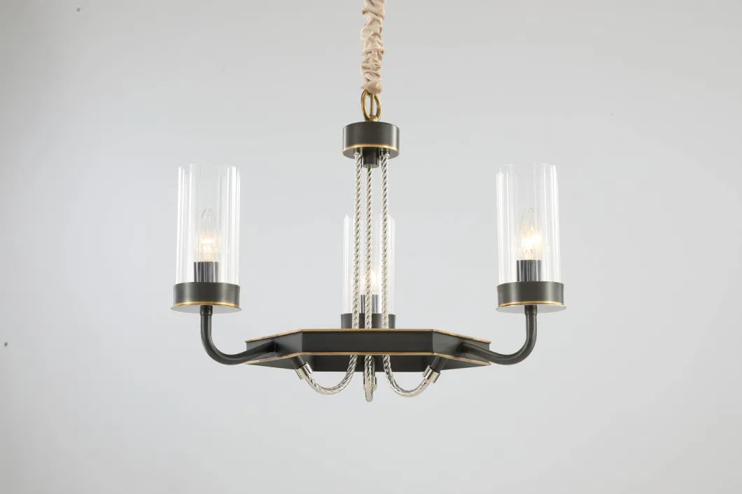 American European Tiffany Retro E14 E12 Holder LED Black Copper Iron Clear Glass Decorative Bracket Light Lighting Wall Lamp for Interior\Living Room\Hotel