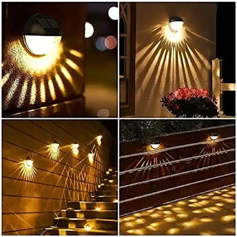 Top Quality Solar Lamp Step Wall Lights Pathway Balcony Wholesale LED Lighting
