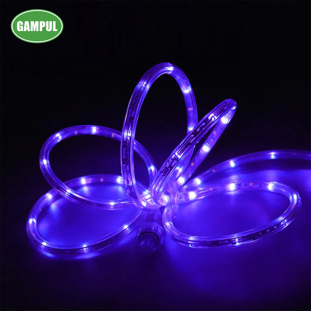 China Manufacturer 24 FT. RGB Accent Lighting Rope Light / Indoor or Outdoor LED Christmas Decoration Lighting