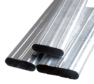 70mm Pre-Stressed Galvanised Steel Strip Post Tension Flat Duct