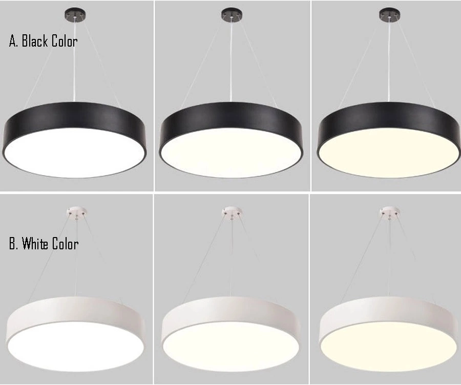 Modern LED Ceiling Light Round Flush Mount