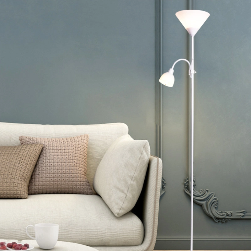 American Modern Wrought Iron Paint Floor Lamp LED Branch Bedroom Lamp Living Room Lighting (WH-MFL-25)