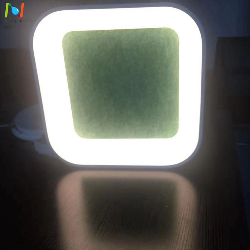 Square Acoustic Panel Lamp LED Flush Mount Ceiling Light