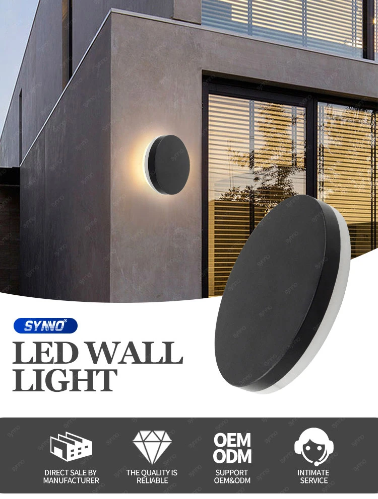 Modern LED Moon Wall Lamps Creative Corridor Wall Fitting Lighting Living Room Bedroom Background Decorative Fixture