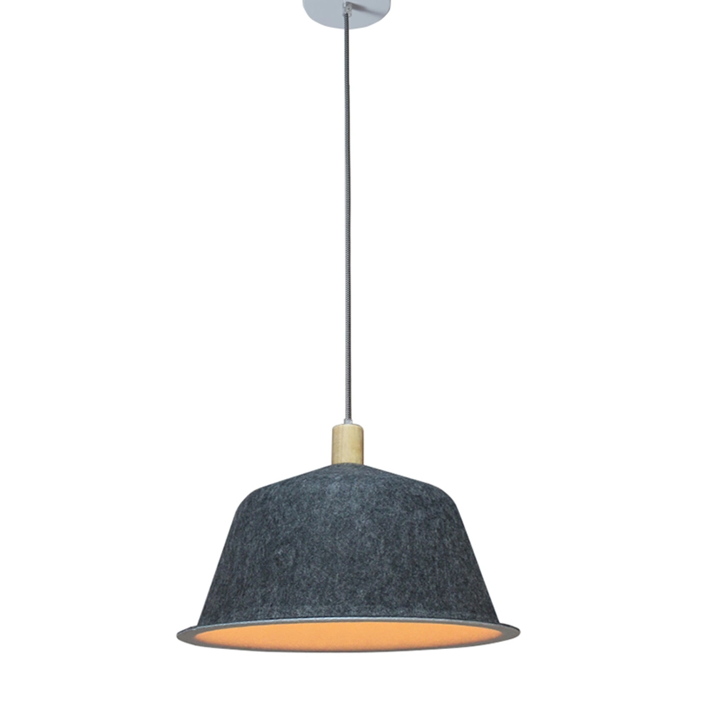 Recycled Pet Felt Office Restaurants Commercial Occasion Lighting Lamps Bell-Shaped Pendant Lampshade for Home Office