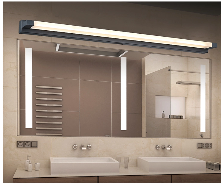 Popular Wall Mount Linear Interior Bathroom Mirror Lighting Fixture