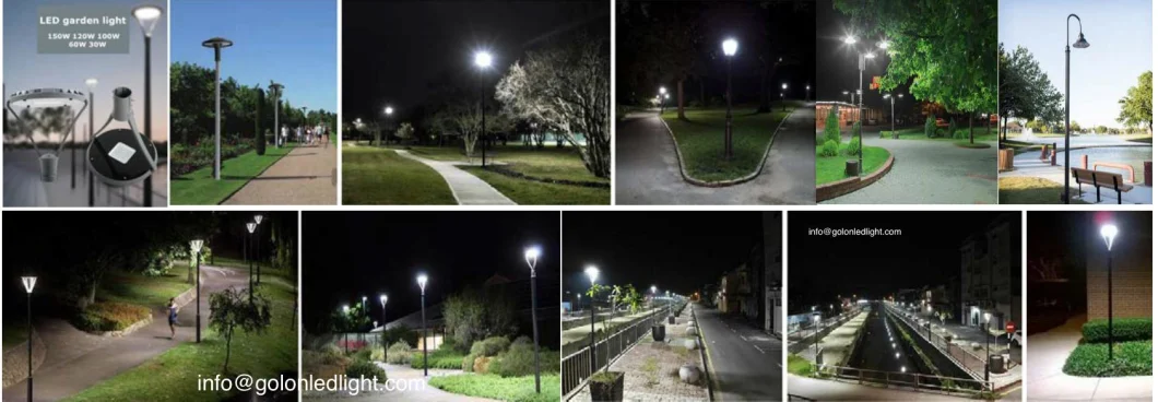 Pathway Street Landscape Post Top Urban Area LED Public Lighting