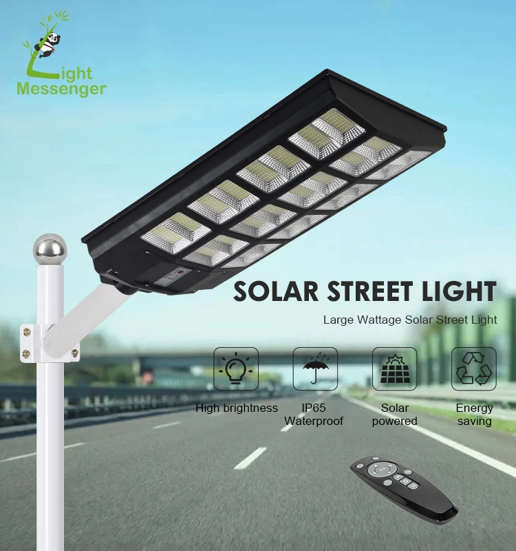 Hot Sale Outdoor 500W 1500W Solar Energy Wall Garden Lighting Motion Sensor Flood Lamp Price Waterproof IP65 All in One Integrated Best LED Solar Street Light