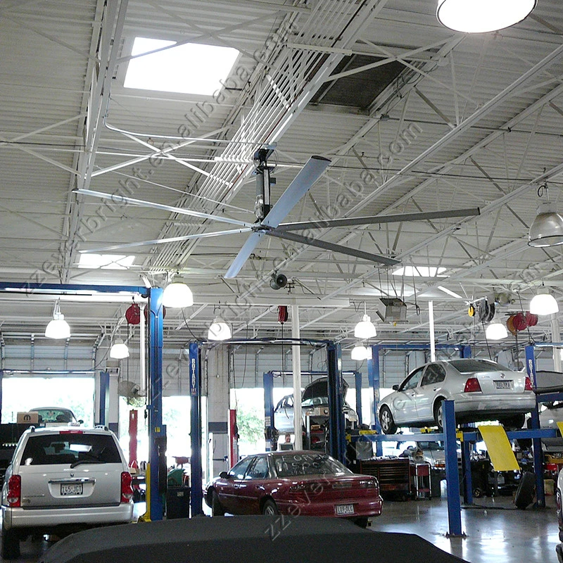 Warehouse Workshop Air Cooling Fan Commercial Giant Ceiling Fan