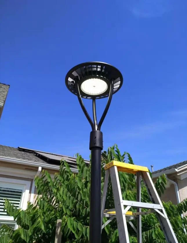 China Photocell Sensor 60W 100W 120W 150W Outdoor Lamp Square Decorative Yard Road Pathway Landscape Park Public Post Top Street Lighting LED Garden Light