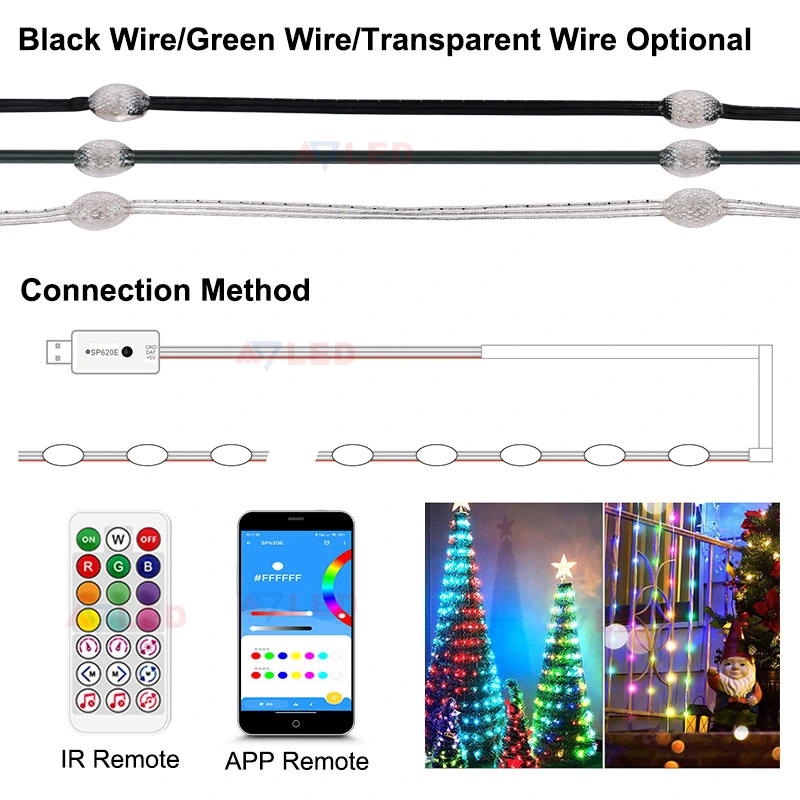 IP65 Outdoor Ball Festival String Light Ambient Lighting