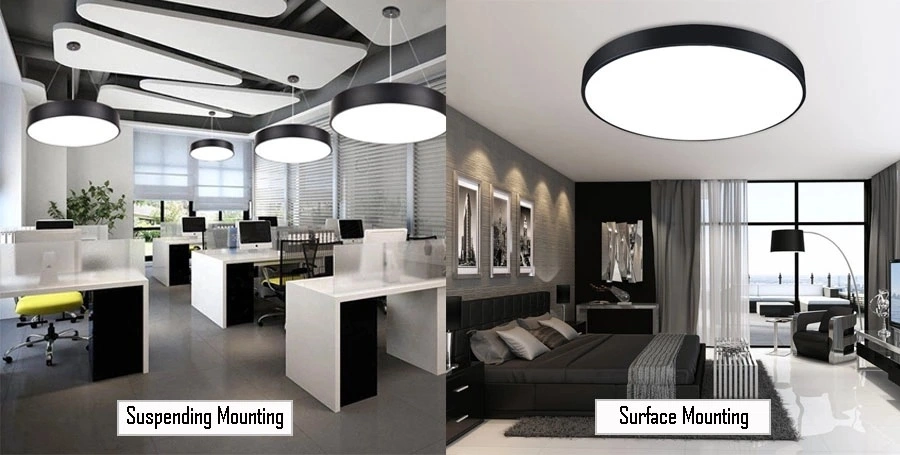 Modern LED Ceiling Light Round Flush Mount