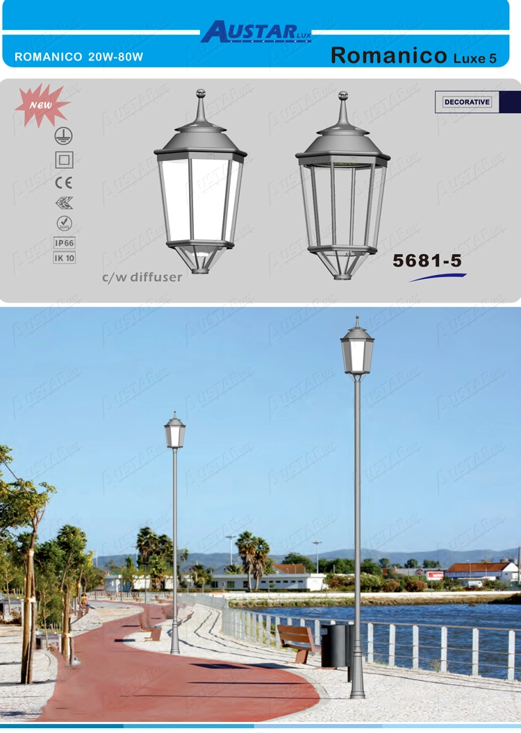 Iluminacion Exterior Redesigned Anti-Vandal Extraordinary Techno-Lighting Features Urban Area Lighting