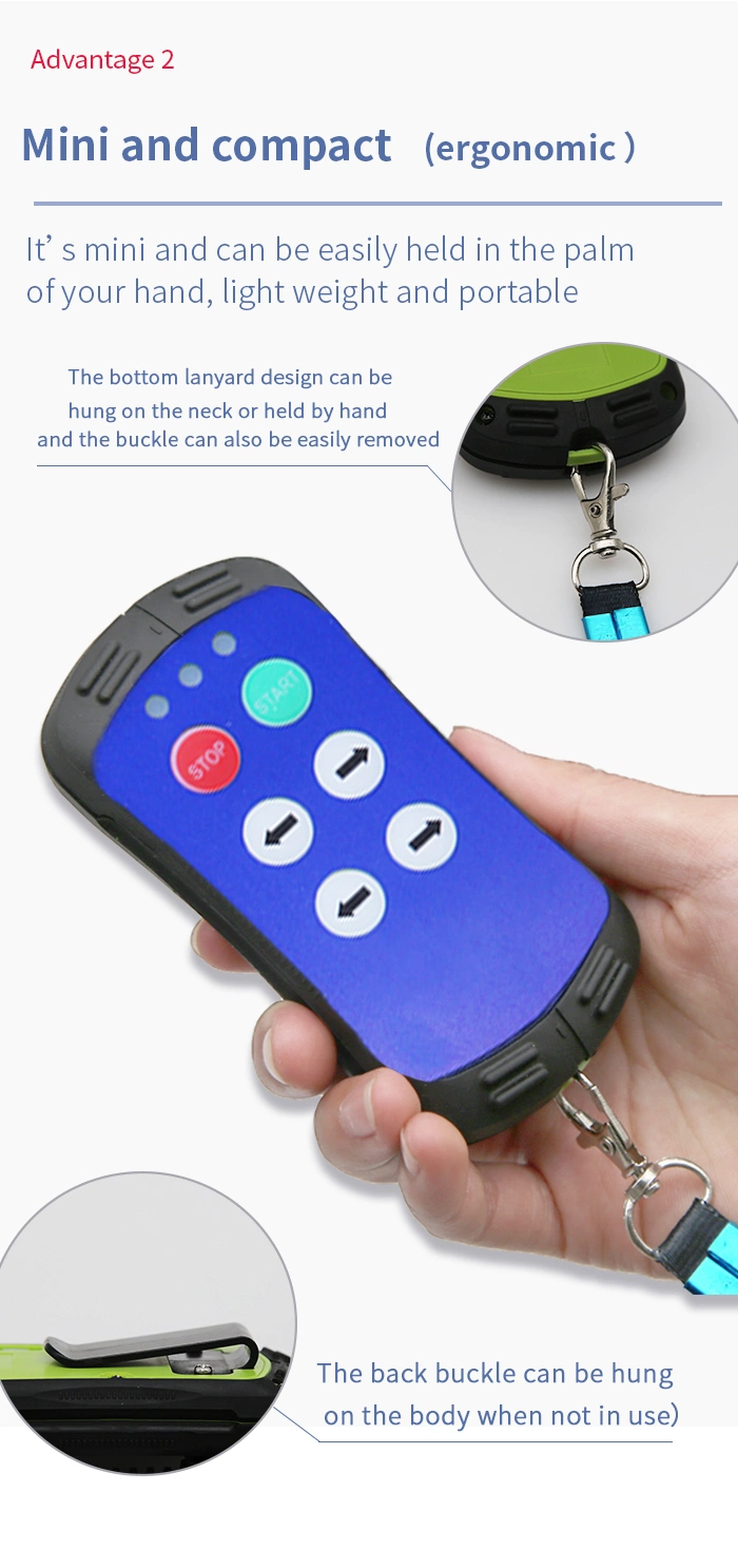 A400 12 Volt 4 Channel Wireless Chain Hoist Remote Control Switch