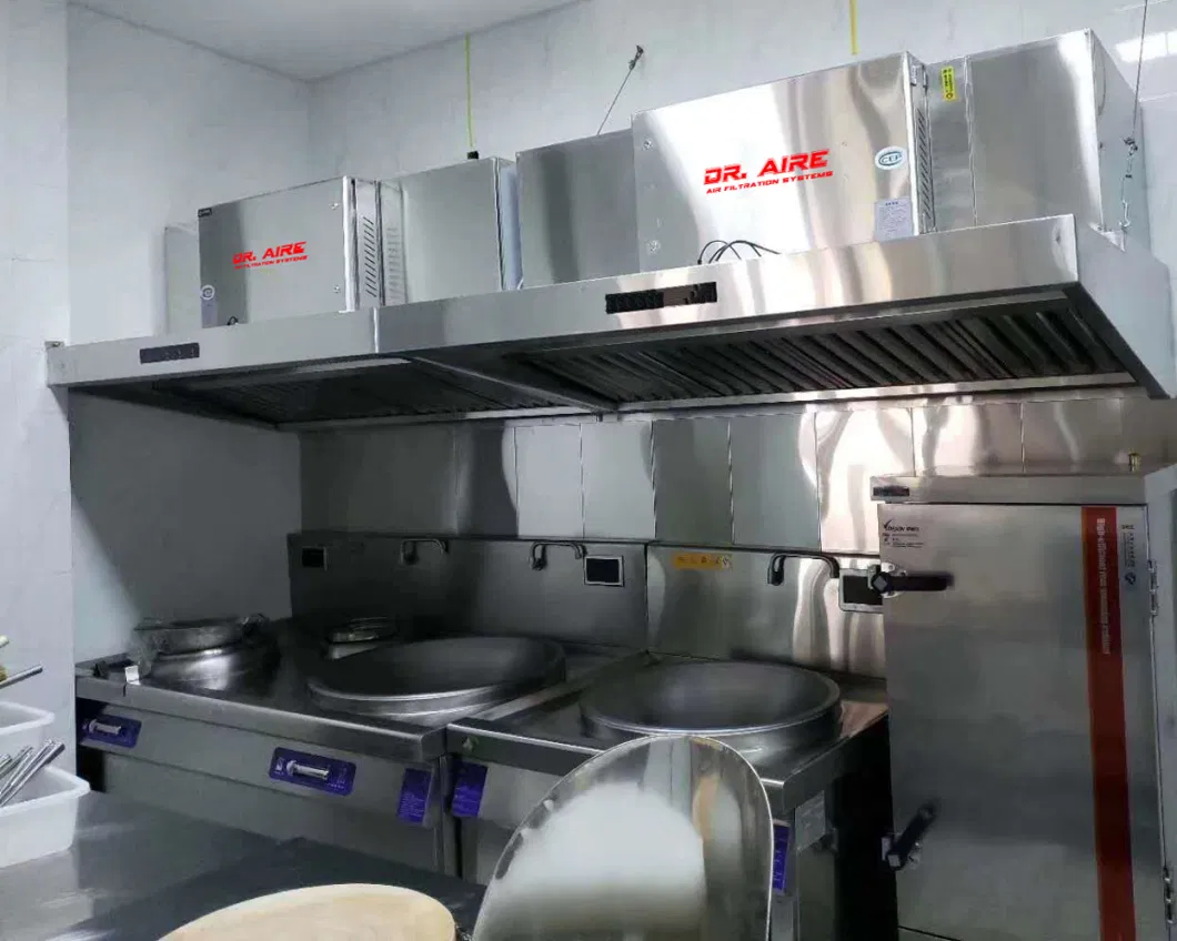 Purify Exhaust Range Hood for Rustaurant Hotel Commercial Kitchen
