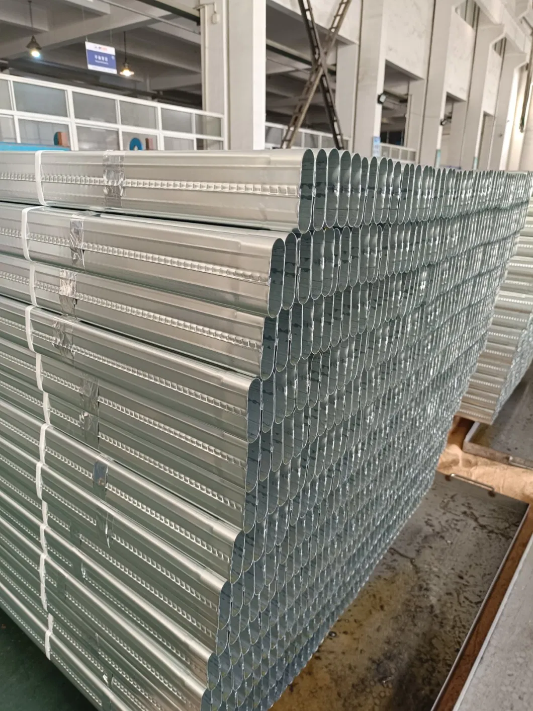 70mm Pre-Stressed Galvanised Steel Strip Post Tension Flat Duct