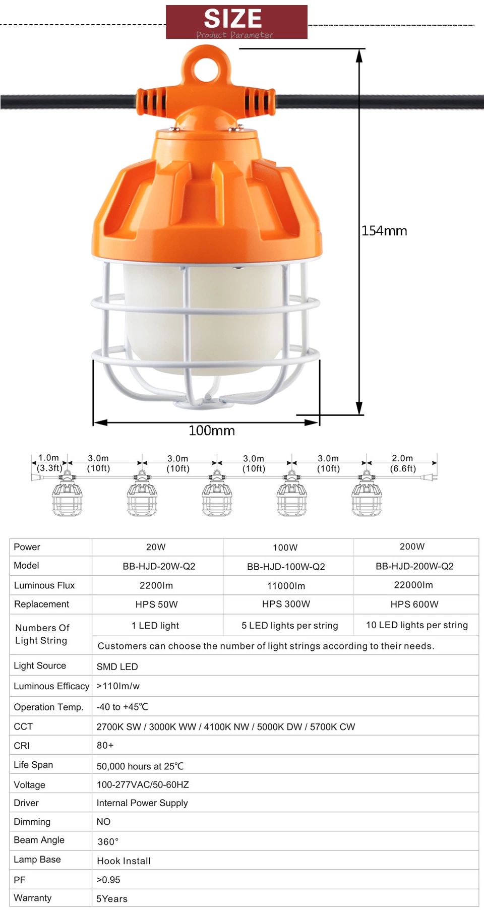 100W Lighting in Construction Task Lighting Construction Construction String Lights Harbor Freight