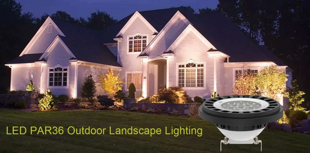 LED PAR36 Outdoor Accent Lighting with Waterproof