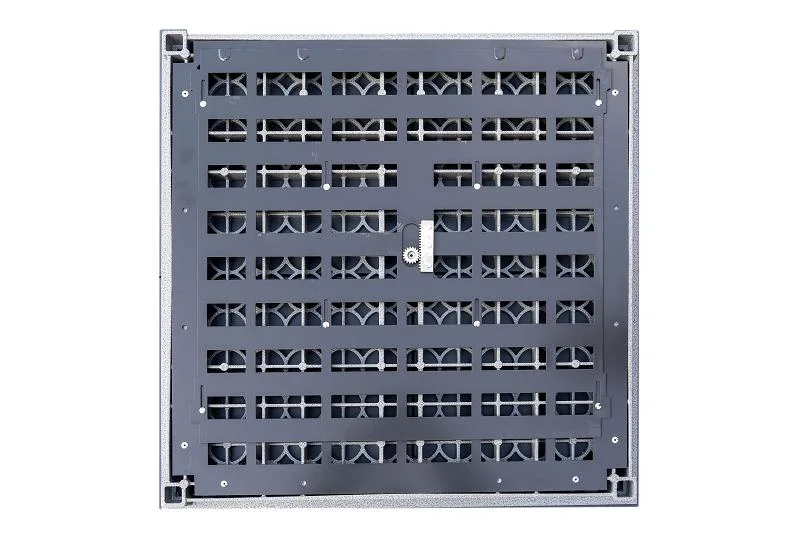 55% Airflow Perforated Raised Access Floor Tile for Computer Rooms, Server Rooms, Data Centers, Power Dispatching Rooms and Various Computer Rooms