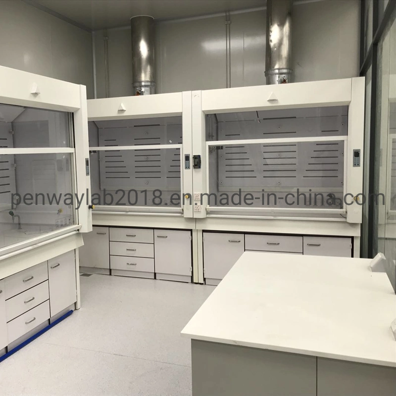 Lab Corrosion Resistant Exhaust Fan Chemical Fume Hood