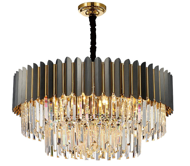 Modern Luxury K9 Crystal Chandelier Light Kitchen Pendant Lighting for Dining Room