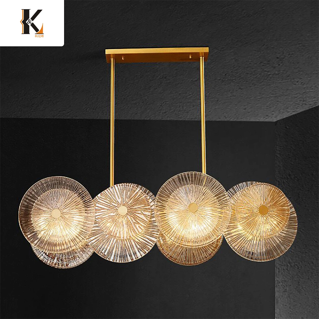 Aluminum Modern Lighting China Online Customization Simple Lamp Holder Vintage Circle Aluminum Modern Wood Chandelier Aluminum Pendant Lighting for Kitchen