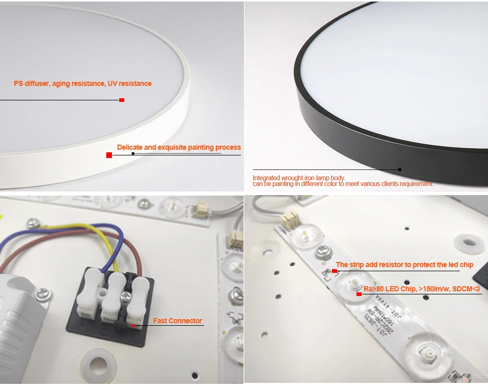 Modern LED Ceiling Lighting Surface Mounted LED Lamp Suspension Ceiling Light