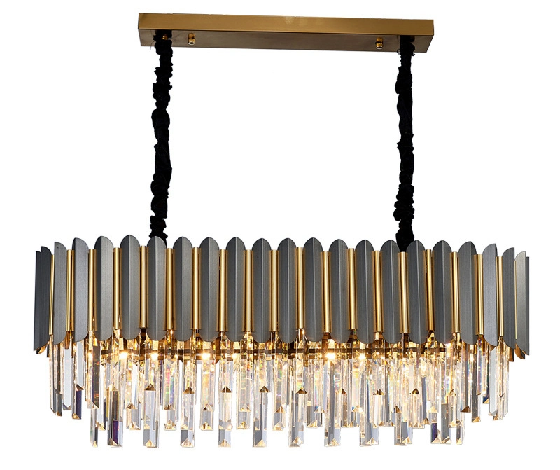 Modern Luxury K9 Crystal Chandelier Light Kitchen Pendant Lighting for Dining Room