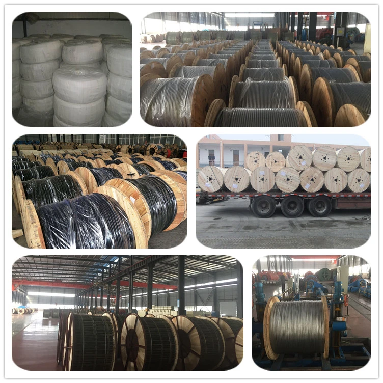 Triplex Service Drop Electric Cable XLPE/PE Insulation Aluminum Conductor Aerial Bundle