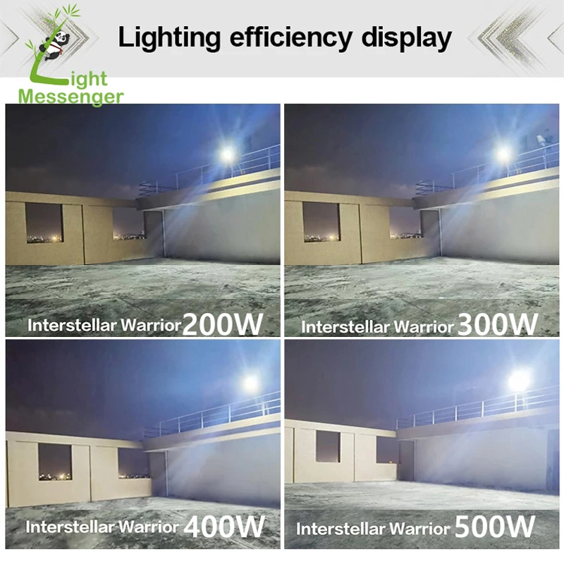 Light Messenger Aluminium Solar LED Street Lighting with Remote Control 200W 300W Waterproof Outdoor Village Urban Split Street Lamparas Lamp Solares with Pole