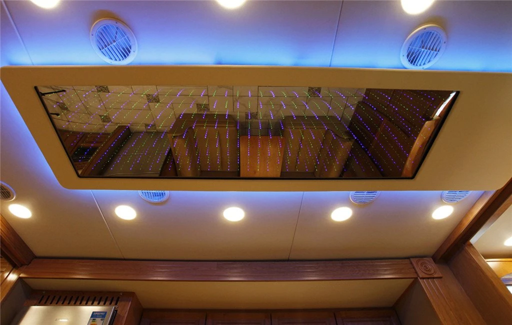 Super Slim 24mm Height Flush Mount Marine Boat Interior Ceiling Lights for RV Boat