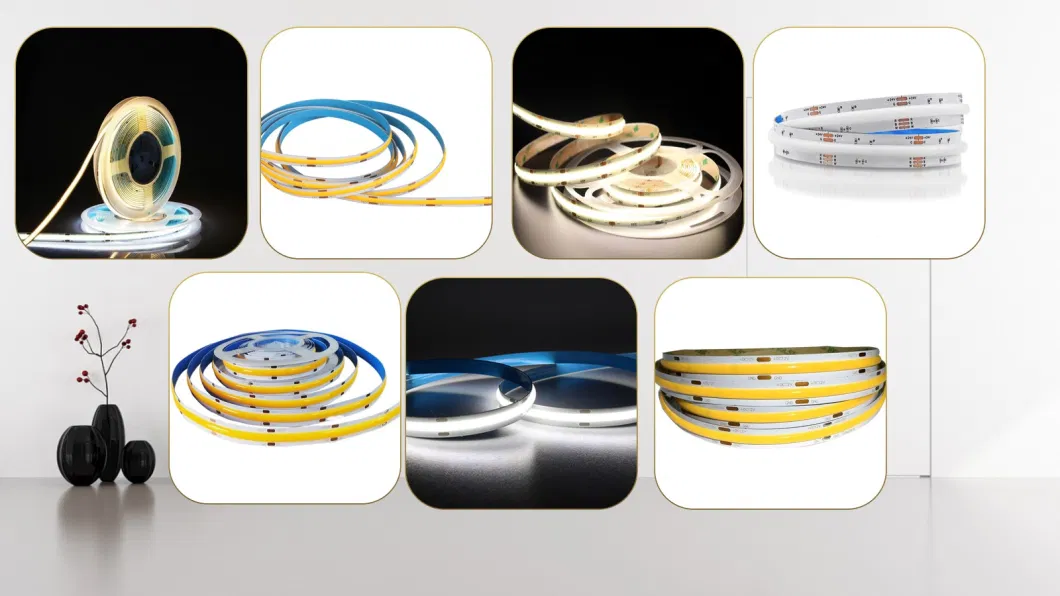 New Hot 5mm 8mm 10mm Width High Density Super Bright Ambient COB Lighting