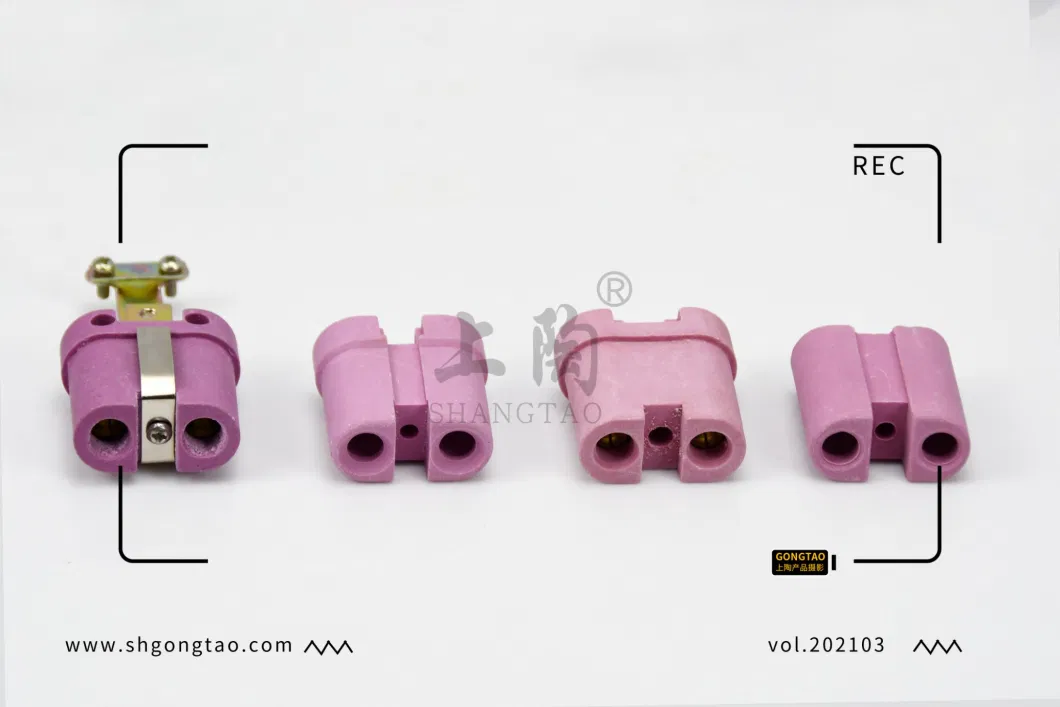 Female Electrical Ceramic Plugs for Heaters