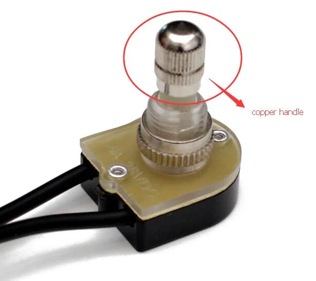 Lighting Built-in on-off Rotary Switch with UL Certificate E218558