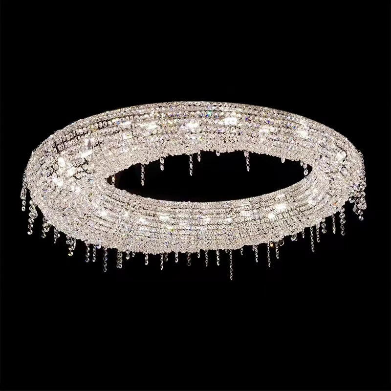Drop Crystal Ceiling Light Crystal Lamp Body China Chandelier Light
