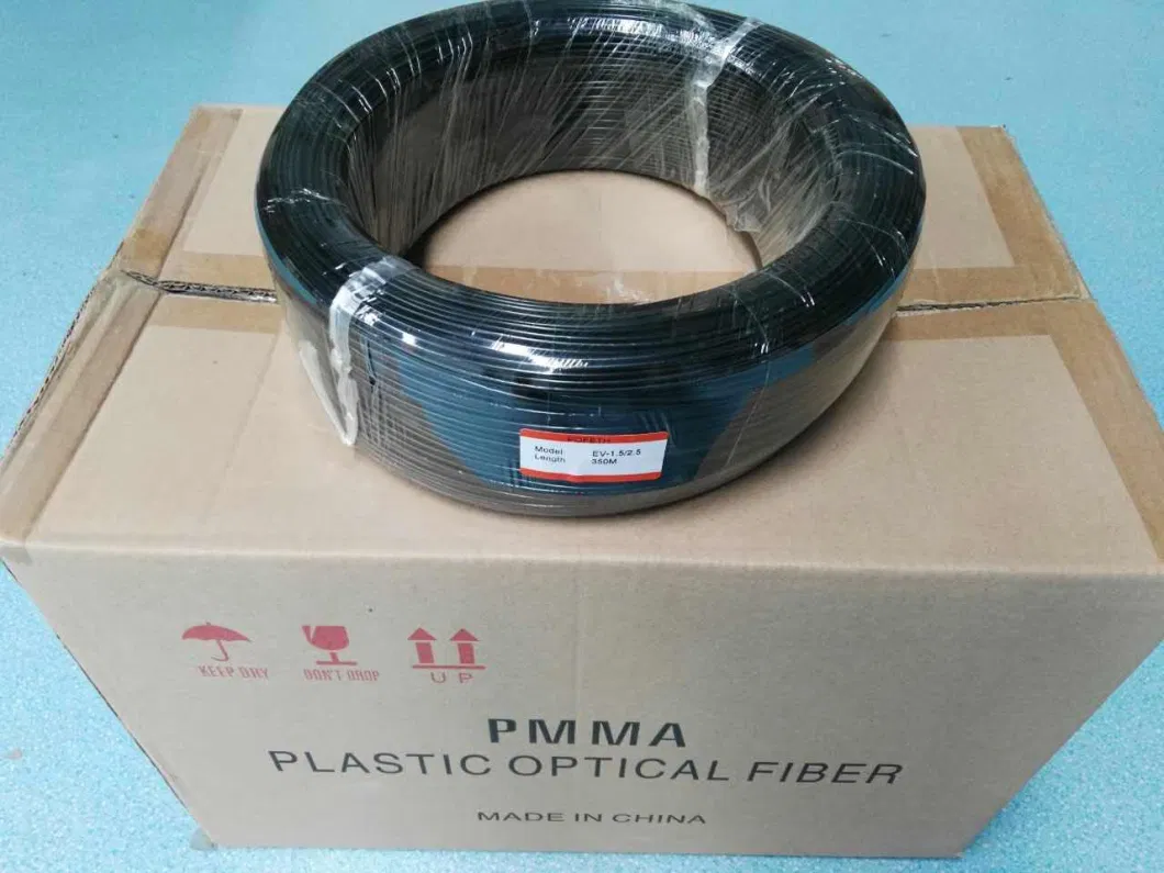 Side Glow LED PMMA Plastic Optic Fiber Cable for Lighting