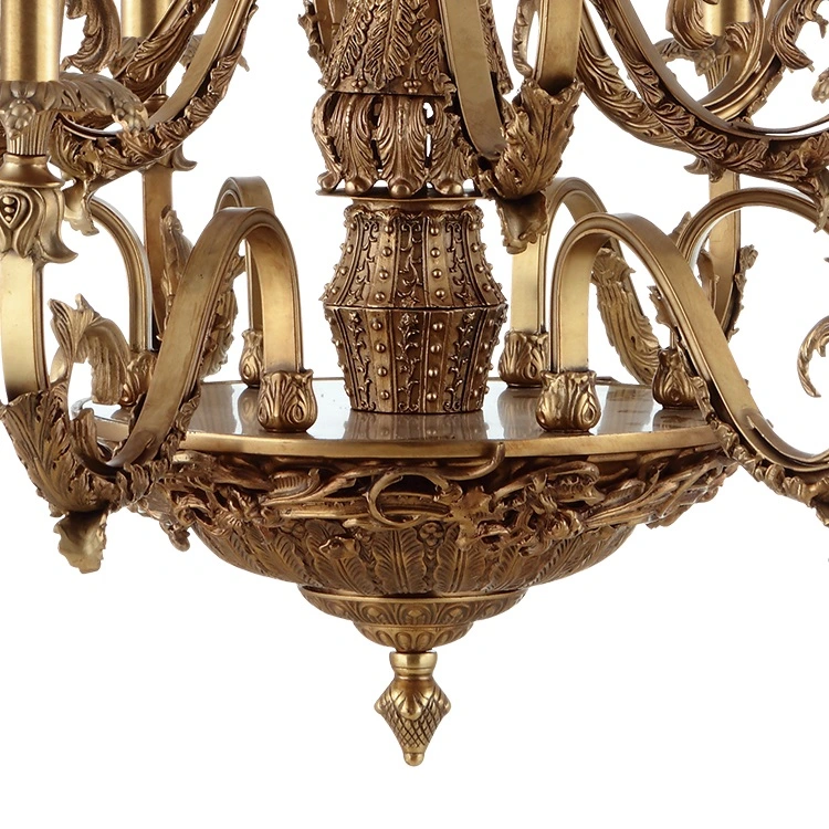 Traditional Brass Dining Room Chandeliers Lighting Fixtures (WH-PC-19)