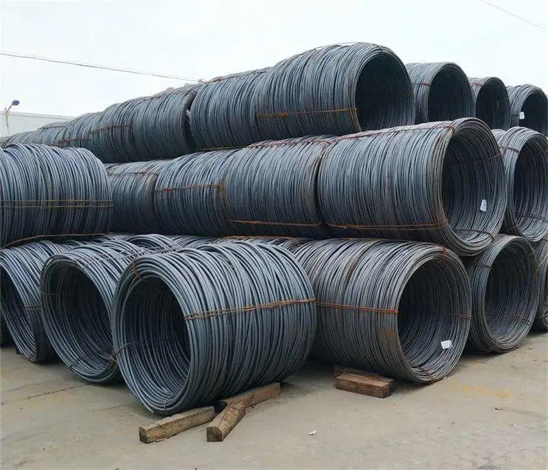 1mm 1.5mm 2.5mm 4mm 6mm 10mm Q195 Q235 SAE1006 SAE1008 Steel Wire Rod