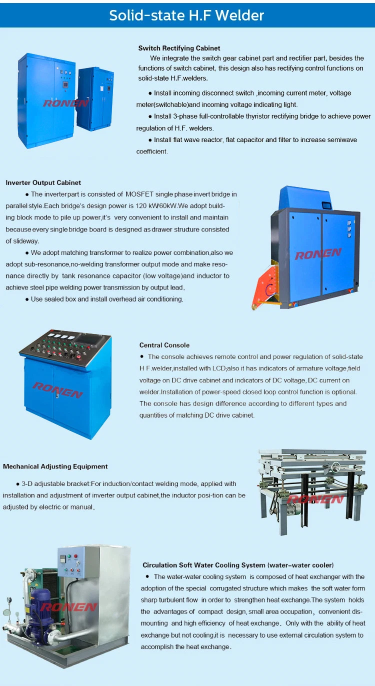 Retrofitting Solid State High Frequency Welder for Welded Pipe Processing
