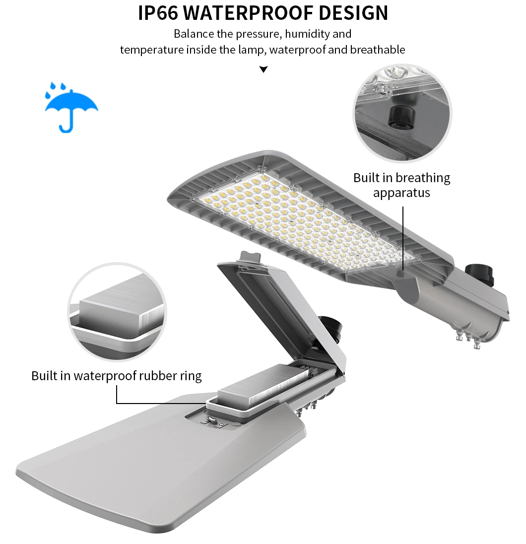 Urban Street Park Sidewalks Light 90W 100W 120W High Quality LED Outdoor Country Road Lighting 130lm/W