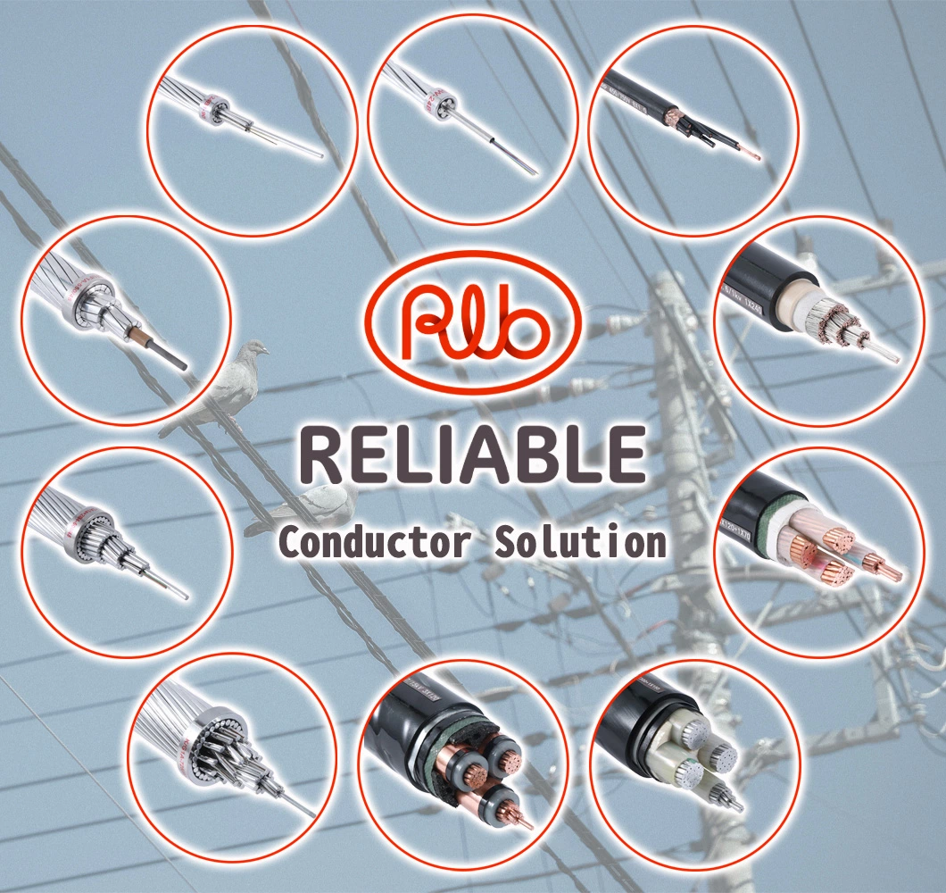 16 ~300mm2 Single Core Copper Clad Steel Strand Wire PVC Insulation Cable for Grounding