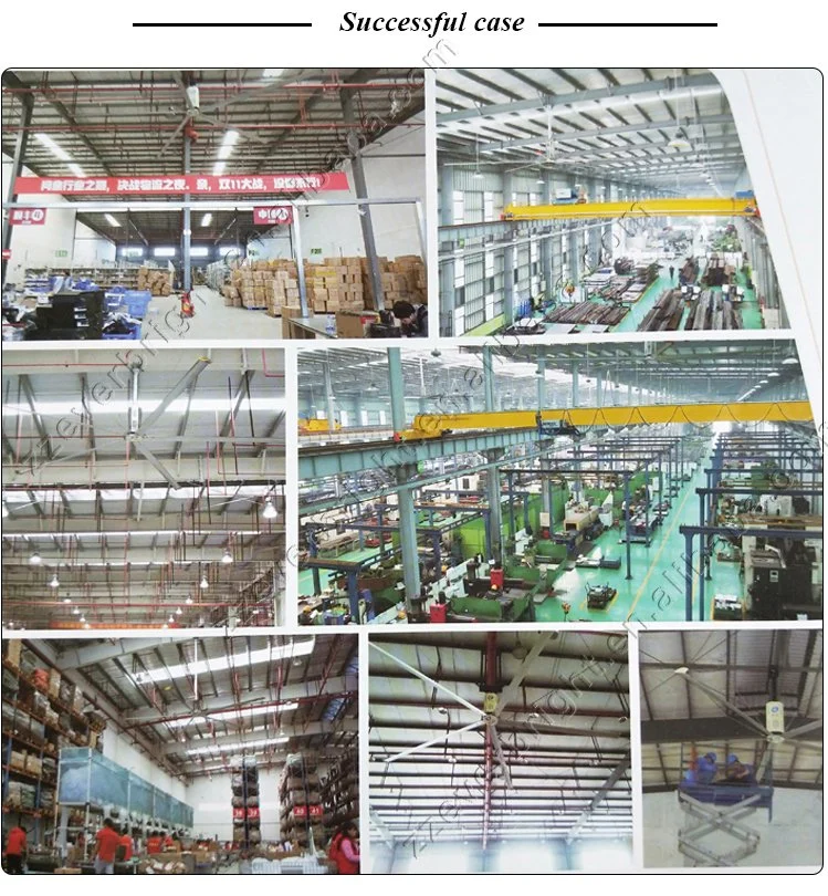 Warehouse Workshop Air Cooling Fan Commercial Giant Ceiling Fan