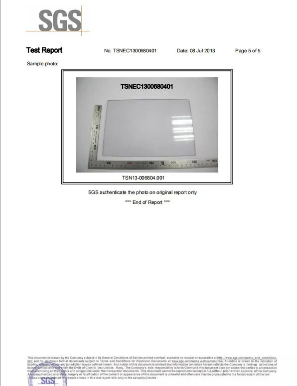 PVC Clear Transparent Board Sheet for Semiconductor