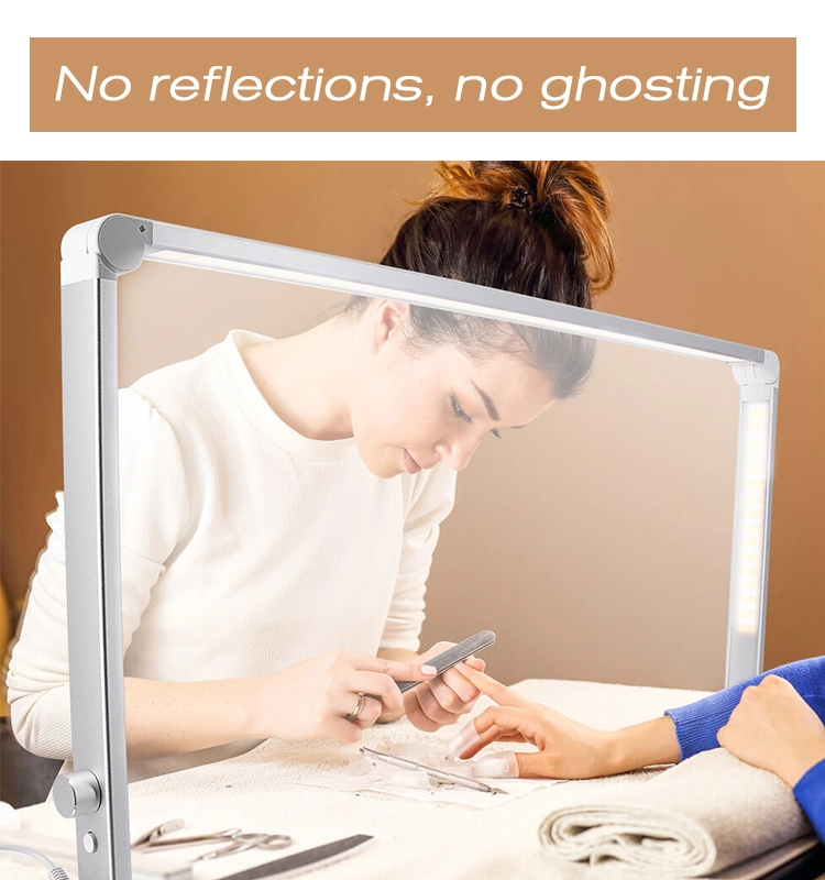 Portable Eyelash Lamp LED Nail Desk Light for Nail Art Salon Tech, Eyelash, Reading