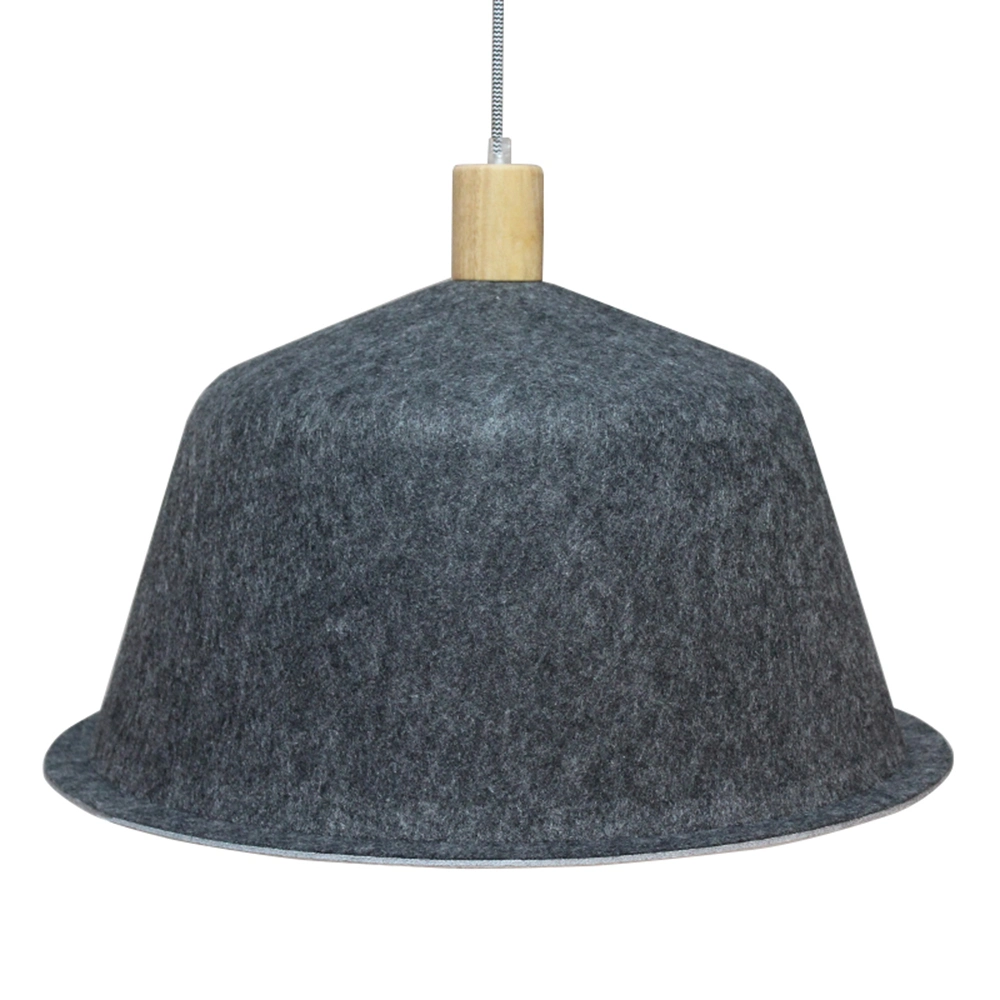 Recycled Pet Felt Office Restaurants Commercial Occasion Lighting Lamps Bell-Shaped Pendant Lampshade for Home Office