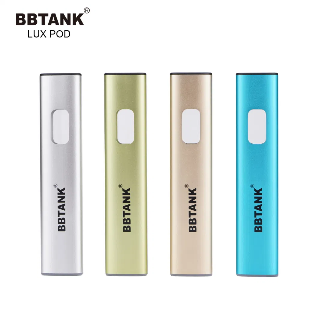 Bbtank 2 Gram Live Resin Vape Postless Disposable Vape Pen Cotton Free 2ml Hhc Oil Pod Dual Airflow