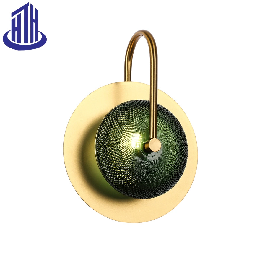3/6-Lights Brass/Chrome/Black Flowing Light Green Glass Luxury Ceiling Lighting (7011)