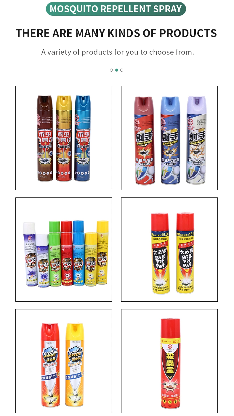 Wholesale Anti-Mosquito Cockroach Killer Pest Control Insecticide Spray Airflow Mosquito Killer Flies Insect Spray