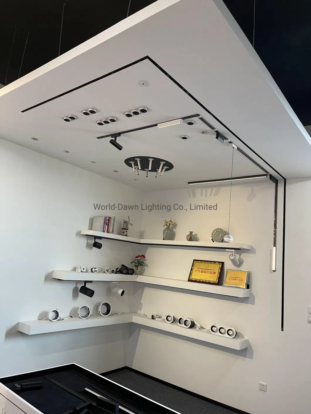 Connectable DC48V Super Slim Home Commercial Lighting Surface Mounted Magnetic Track LED Linear Light