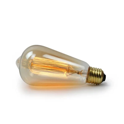 LED 4W Candle Filament Bulbos ST64 A60 E27edison antigüedad decorativa Iluminación